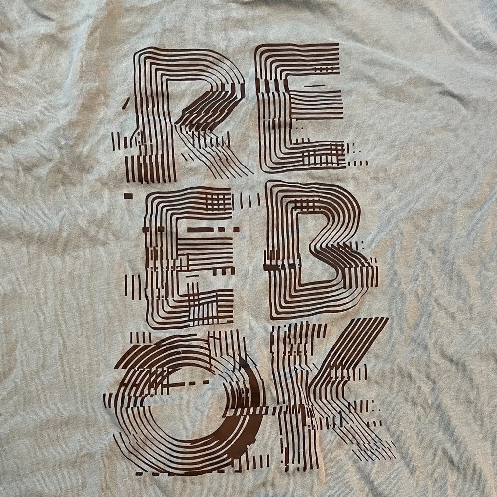 Reebok Men's Teal Graphic Tee - Picture 3 of 8
